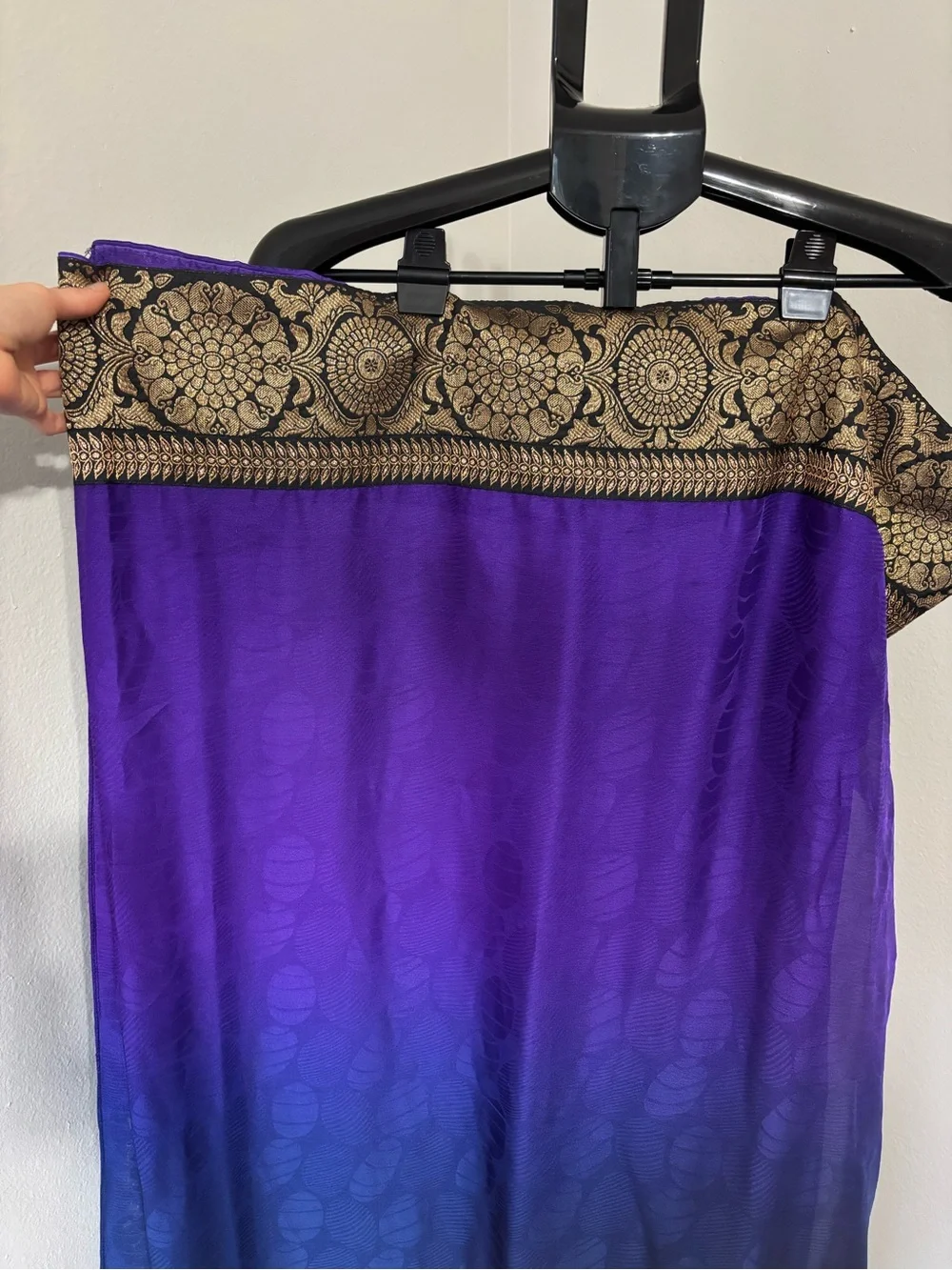 Full set Ombré Saree XS/S/M (please read for Saree 101/size guide)